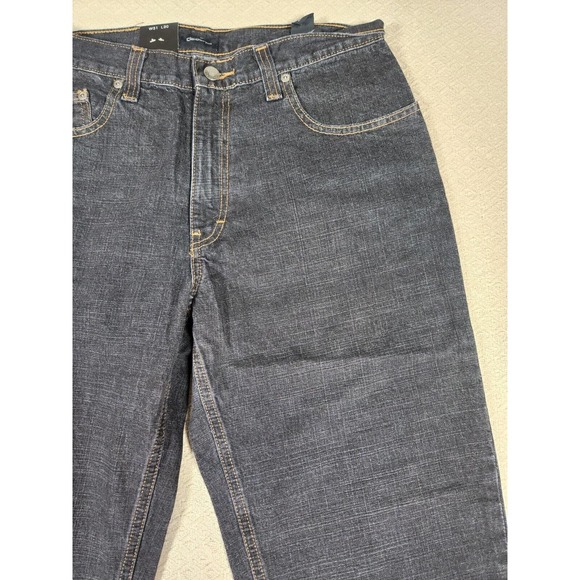 Claiborne Jeans Mens 31x30 Regular Fit Denim Charcoal Wash Pockets NWT 17 - Picture 3 of 12